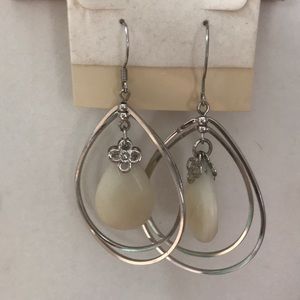 Silver earrings